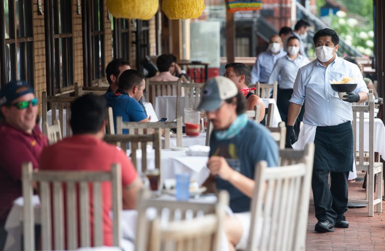 Restaurant workers protest