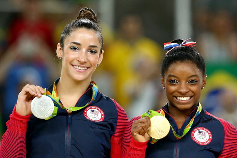 Simone Biles Aly Raisman USA Gymnastics Olympics