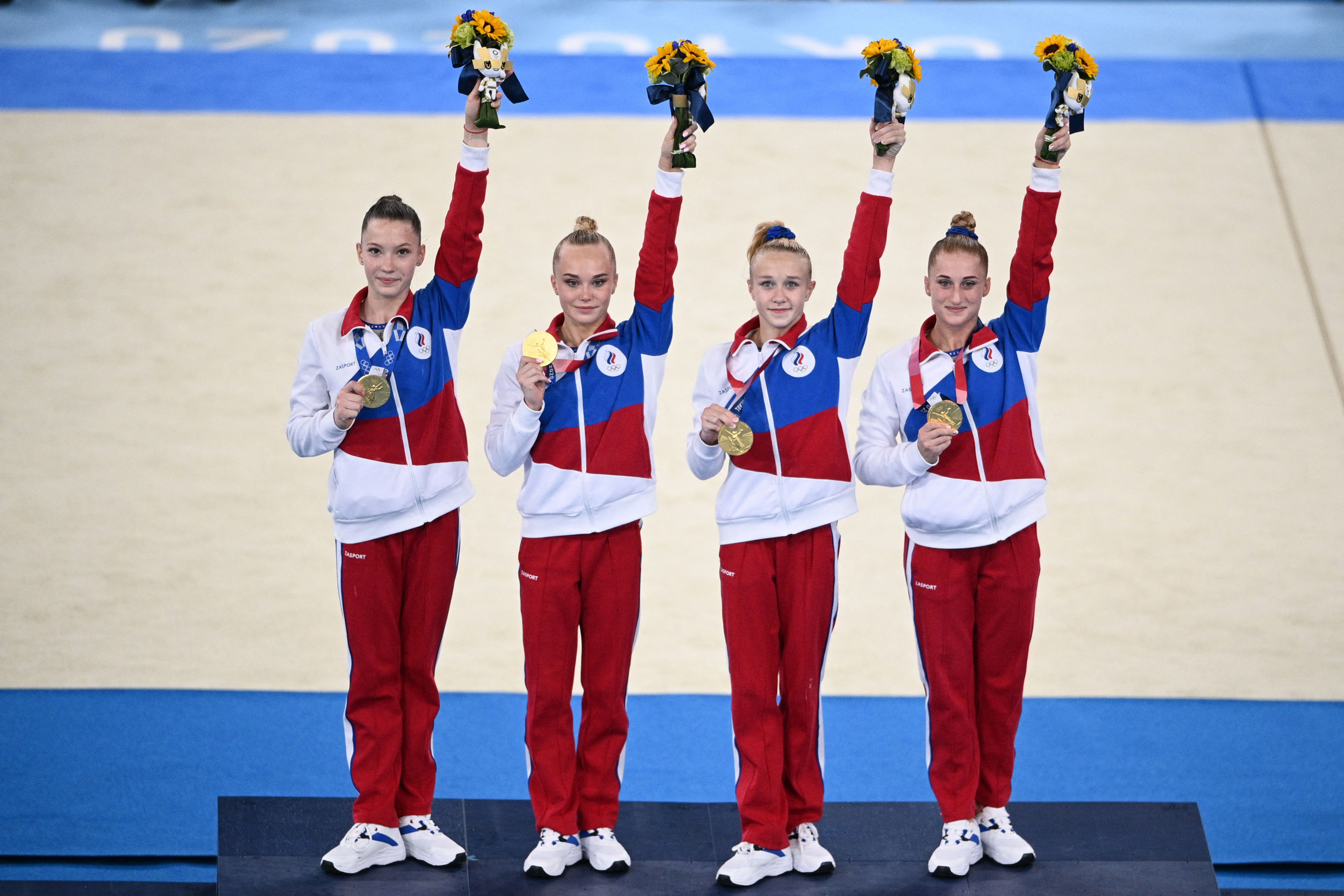 Russian Media Hail Gymnasts As Best In The World After Beating Team Usa