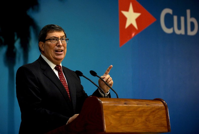 Bruno Rodriguez blames U.S. for Embassy attack