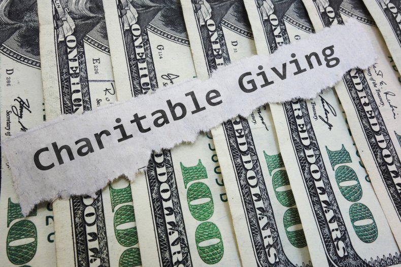 Charitable Giving stock image