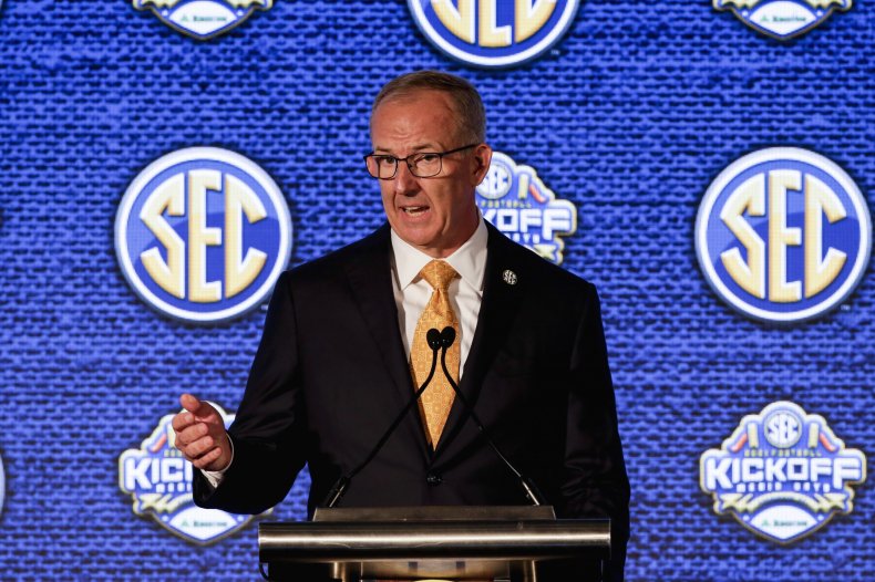 SEC Commissioner Greg Sankey