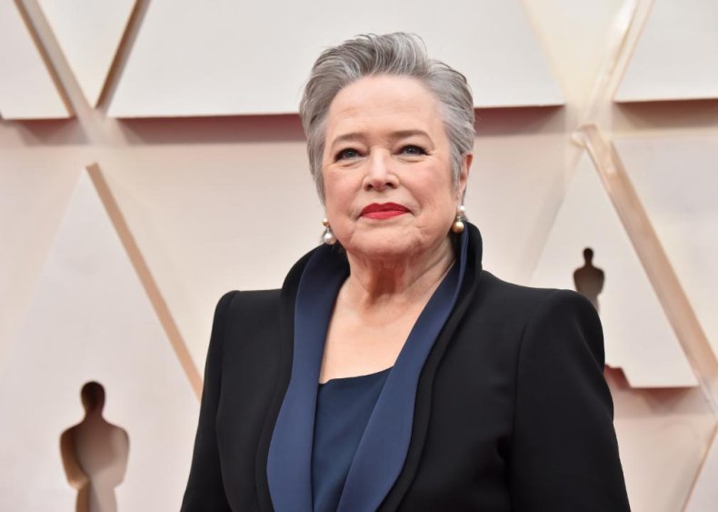 Kathy Bates: Payroll clerk