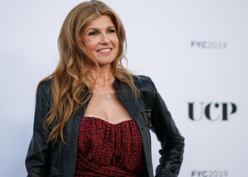 Connie Britton: Retail worker
