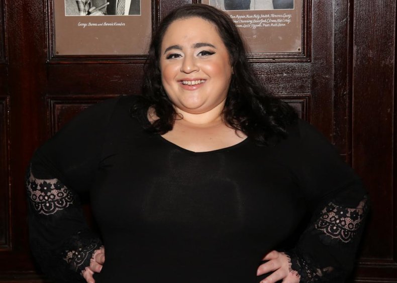 Nikki Blonsky: Ice cream scooper
