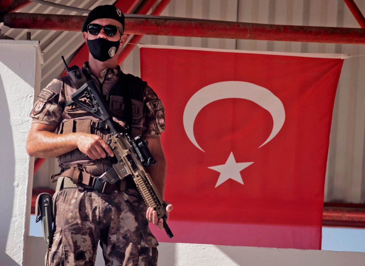 Turkish soldier in Cyprus