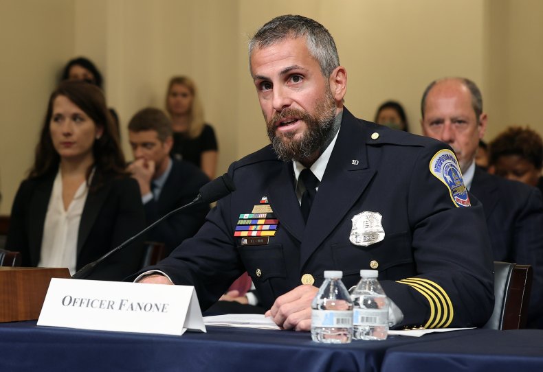 Officer Michael Fanone testifies to 1/6 committee.