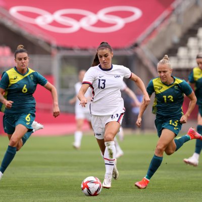 Alex Morgan at the Tokyo Olympics Alex Morgan at the Tokyo Olympics