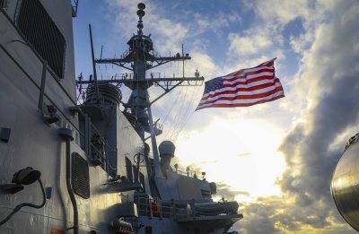 U.S. Navy Warship Conducts Taiwan Strait Transit U.S. Navy Warship Conducts Taiwan Strait Transit