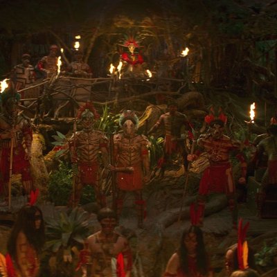 A production still from Jungle Cruise A production still from Jungle Cruise