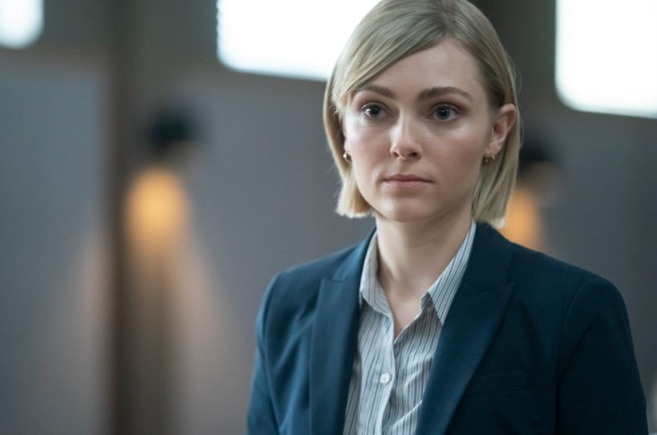 Dr. Death AnnaSophia Robb on Playing ADA Michelle Shughart