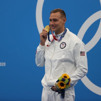 Caeleb Dressel at the Tokyo Olympics Caeleb Dressel at the Tokyo Olympics