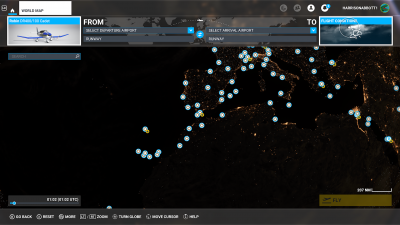 Microsoft Flight Simulator World Map Microsoft Flight Simulator World Map