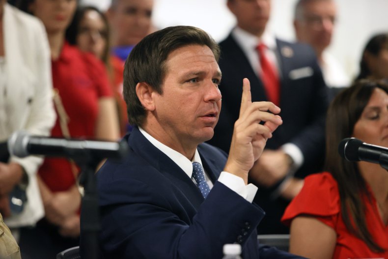 Florida Gov. Ron DeSantis