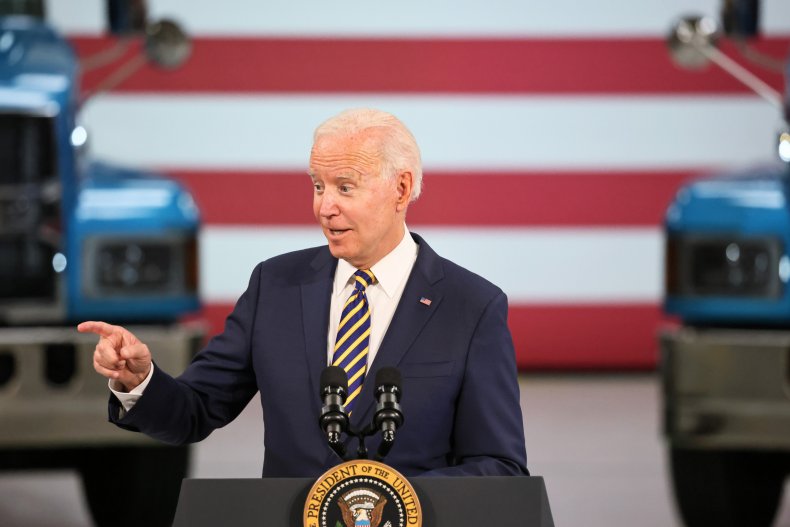 President Joe Biden Speaks in Macungie, Pennsylvania