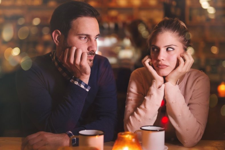 File photo of couple on bad date