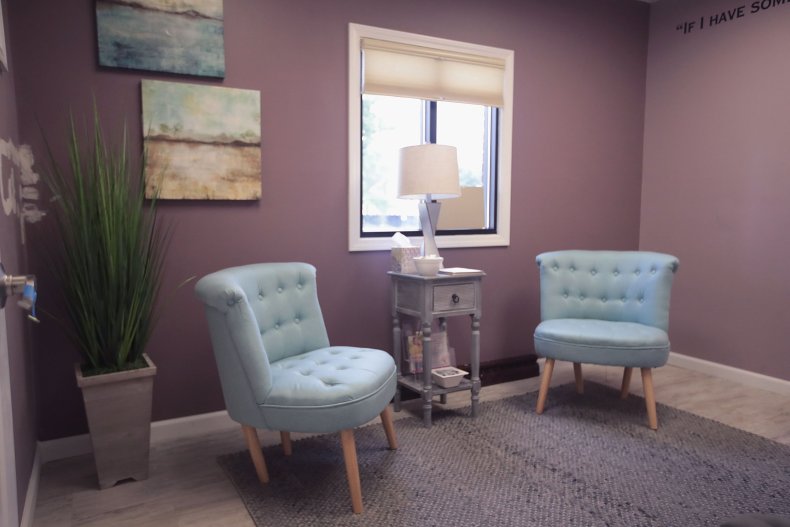 A counseling room