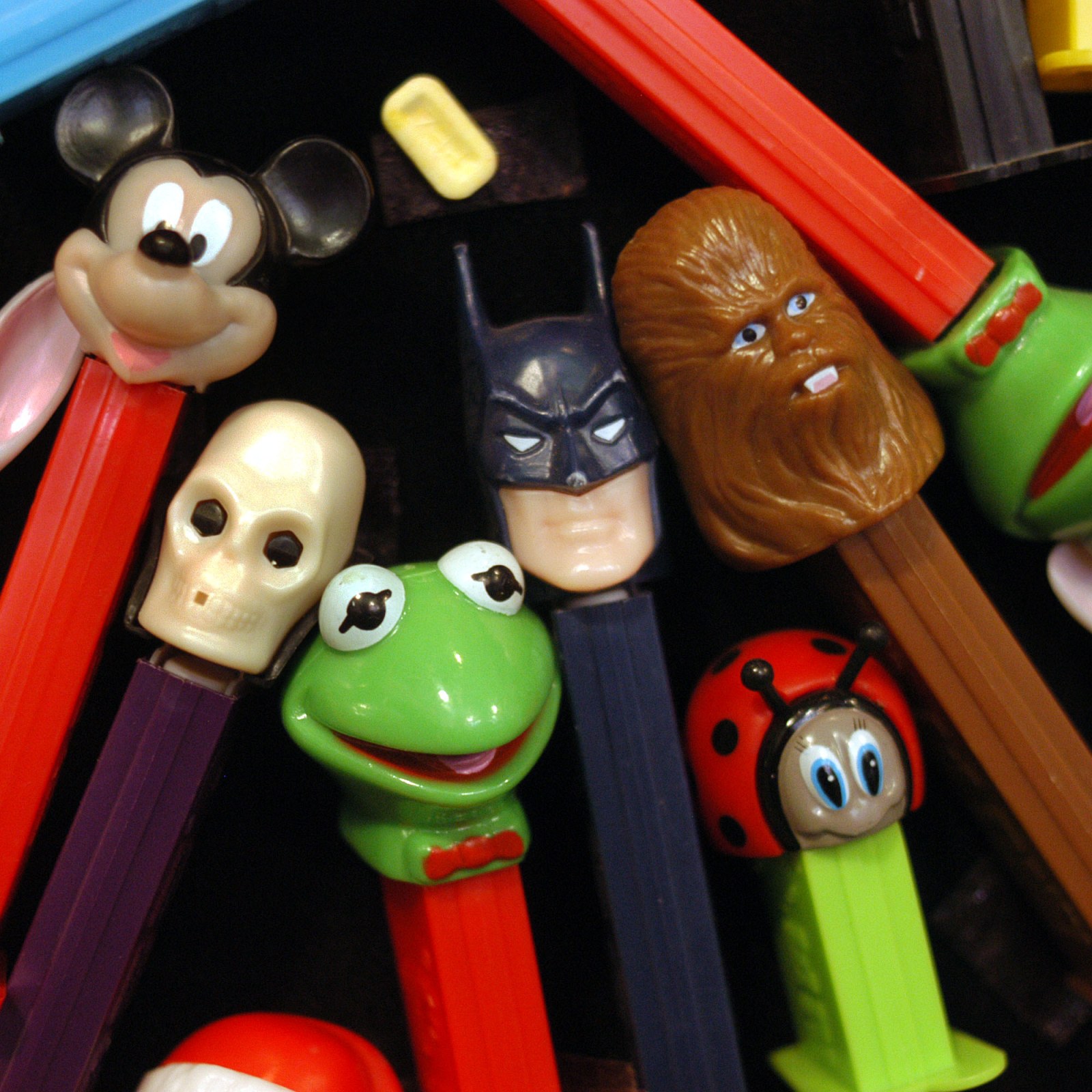 pez dispensers character heads