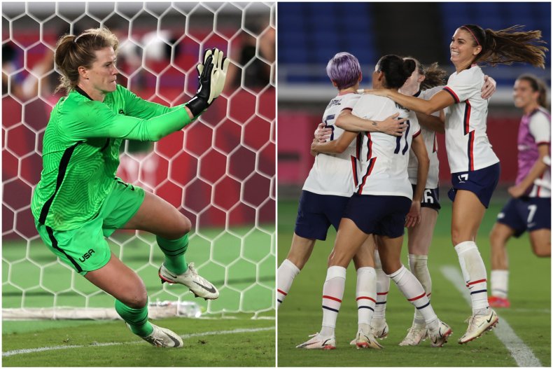 Alyssa Naeher’s heroic performance helps UWSNT win