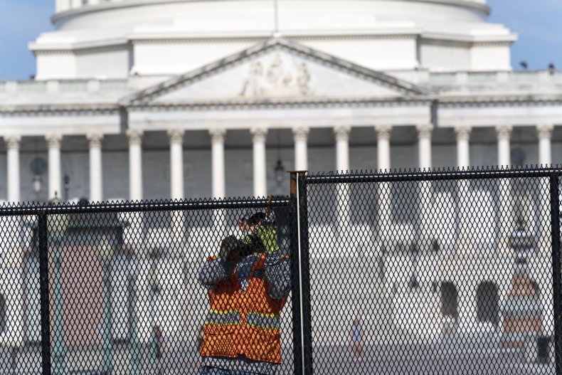 Capitol Breach Fence