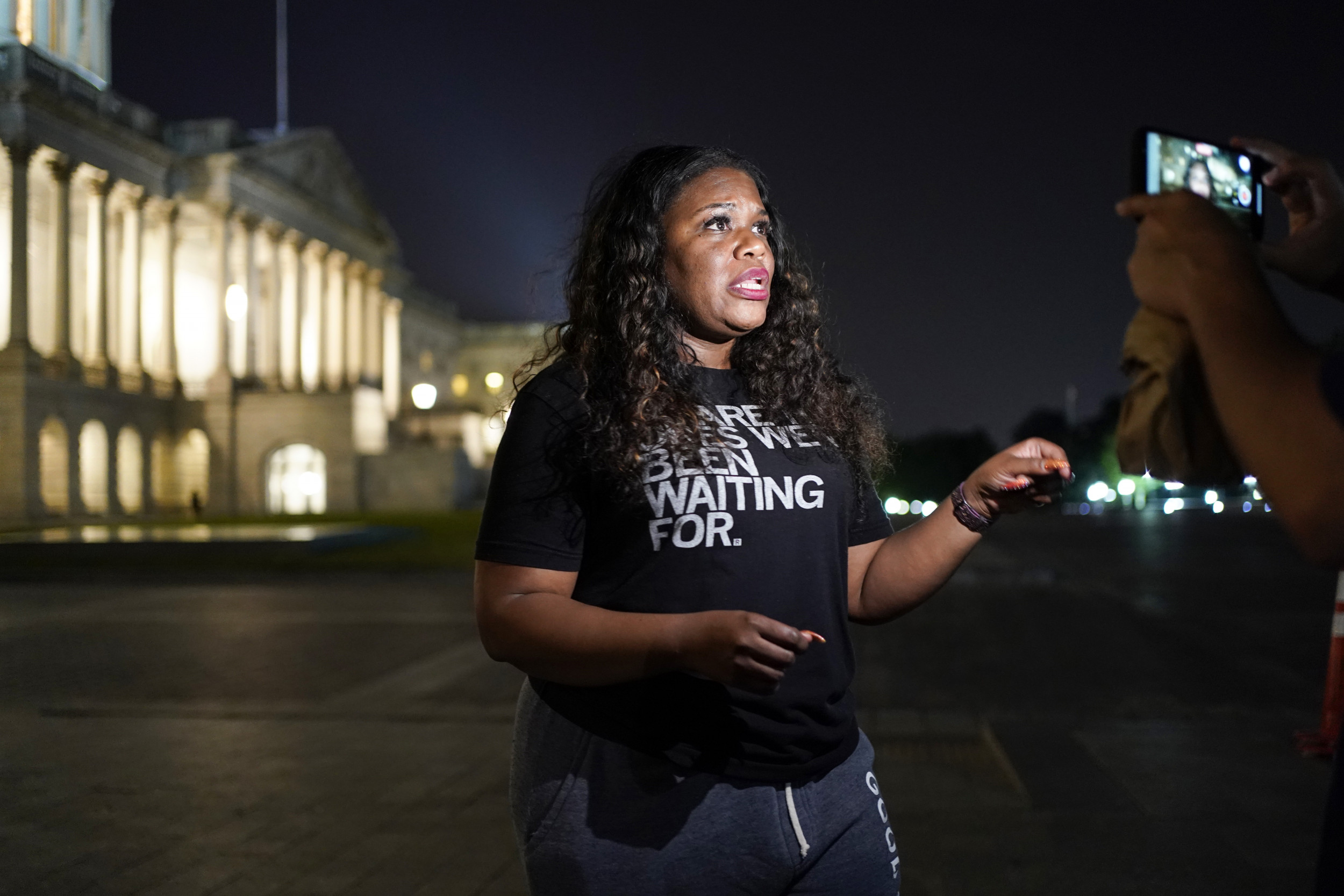 Cori Bush, Ayanna Pressley Sleep On Capitol Steps As Millions Face ...