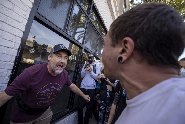 white nationalist protest demonstration