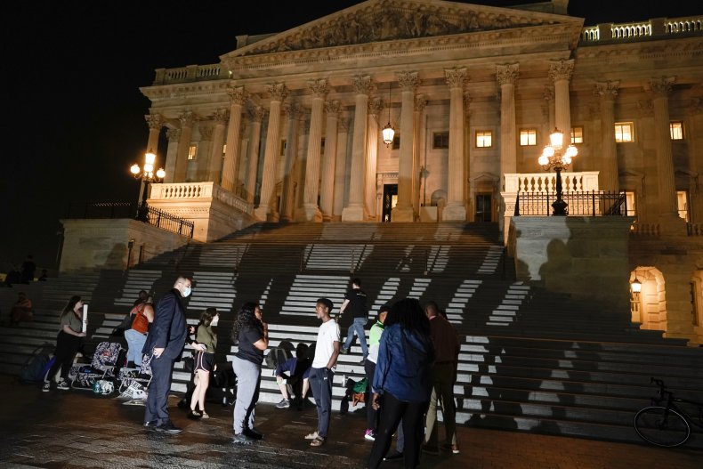 Federal rental eviction moratorium protests.