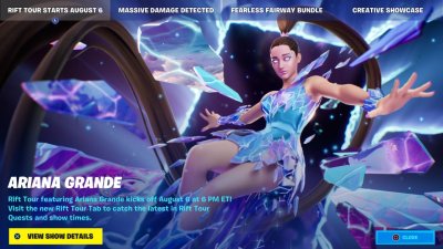 Ariana Grande in Fortnite Ariana Grande in Fortnite