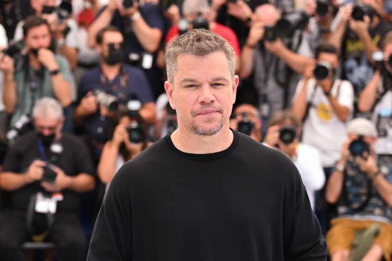 Matt Damon at the Stillwater Cannes photocall.