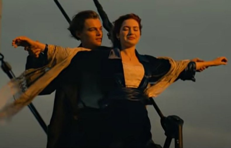 Screengrab from the Titanic movie. 