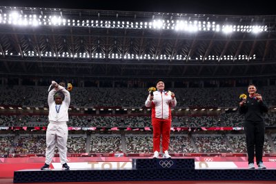 Olympics Body Probes Gold Medallists Political Gestures Olympics Body Probes Gold Medallists Political Gestures
