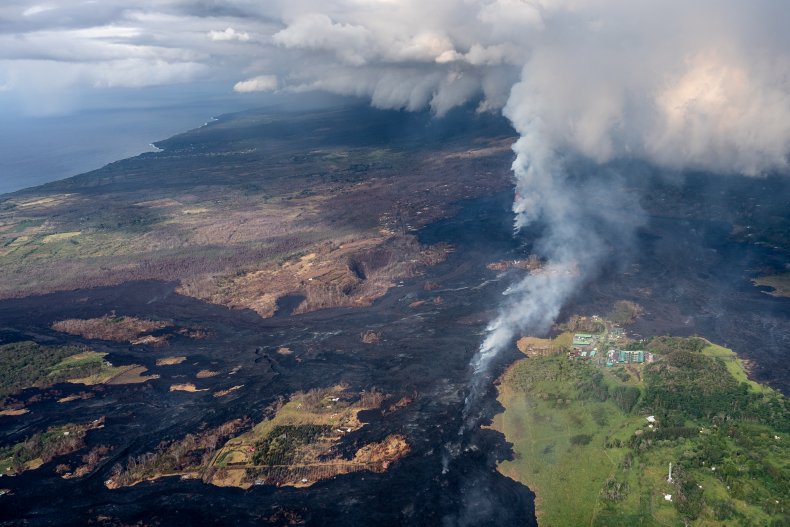 Hawaii's Big Island Wildfire