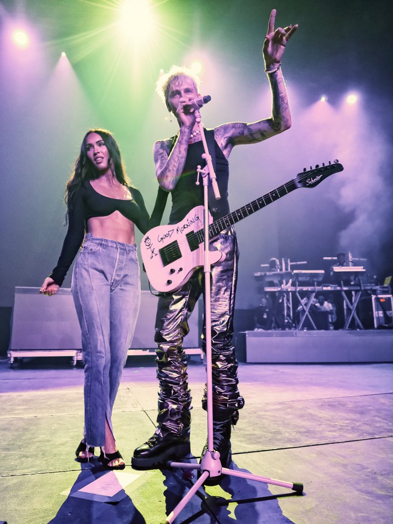 Megan Fox and Machine Gun Kelly
