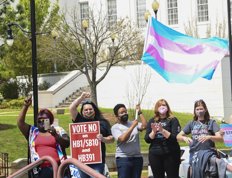 Activists Support Trans Students, Challenges 'Bathroom Bill'