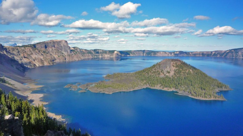 Crater lake