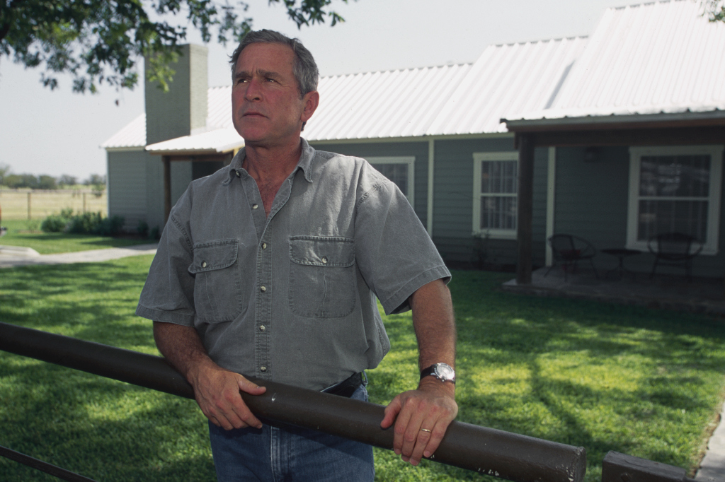 George W. Bush Crawford Texas President Election2000