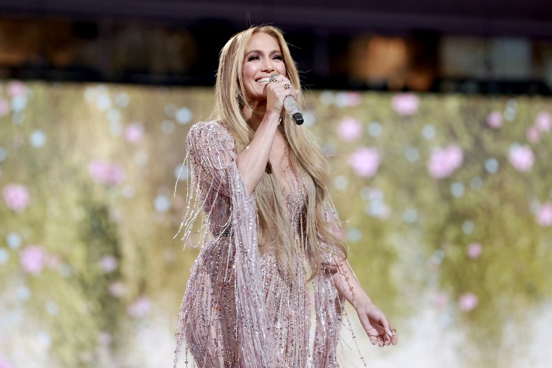 Jennifer Lopez at VAX LIVE