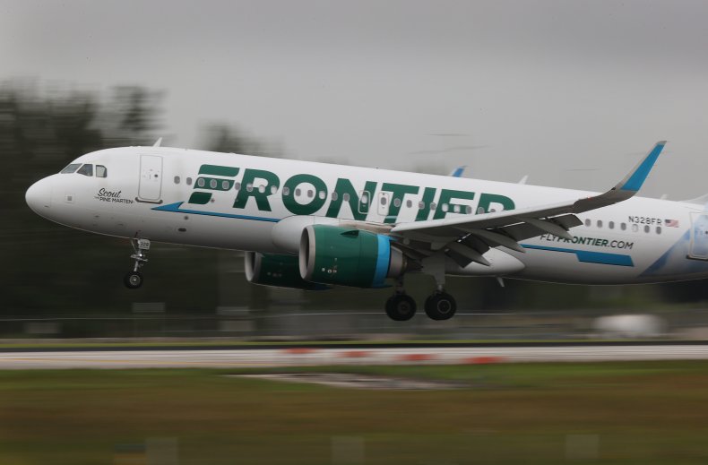 frontier passenger video