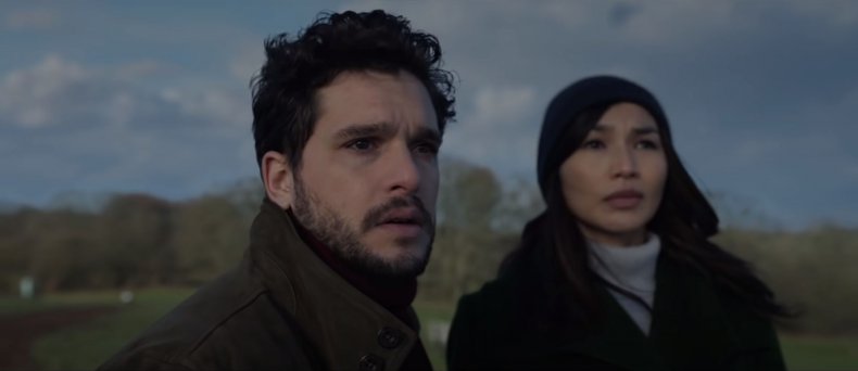 Kit Harrington and Gemma Chan The Eternals