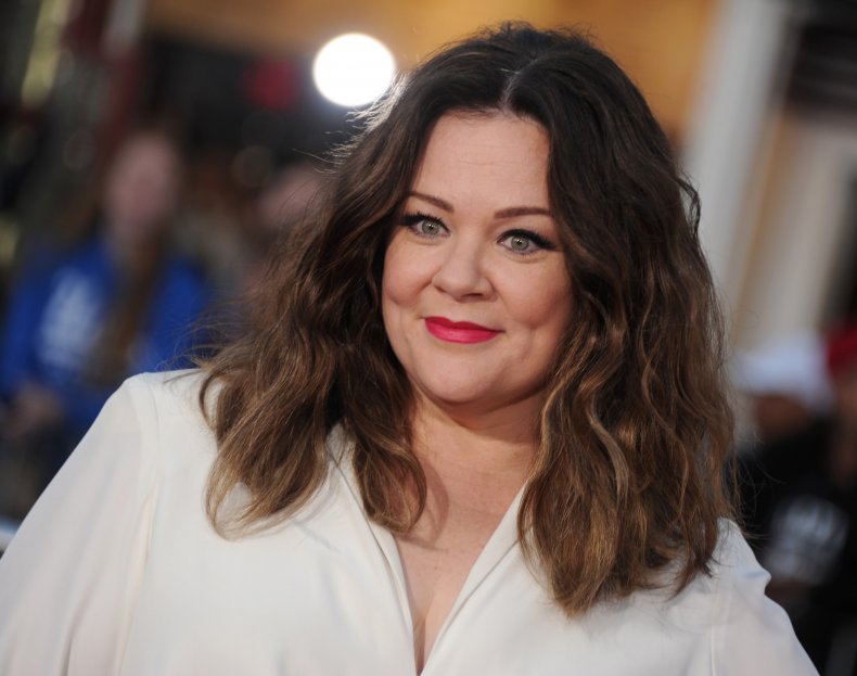 Melissa McCarthy at The Boss premiere 