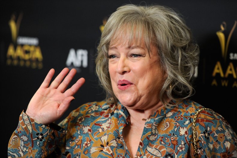 Kathy Bates on red carpet