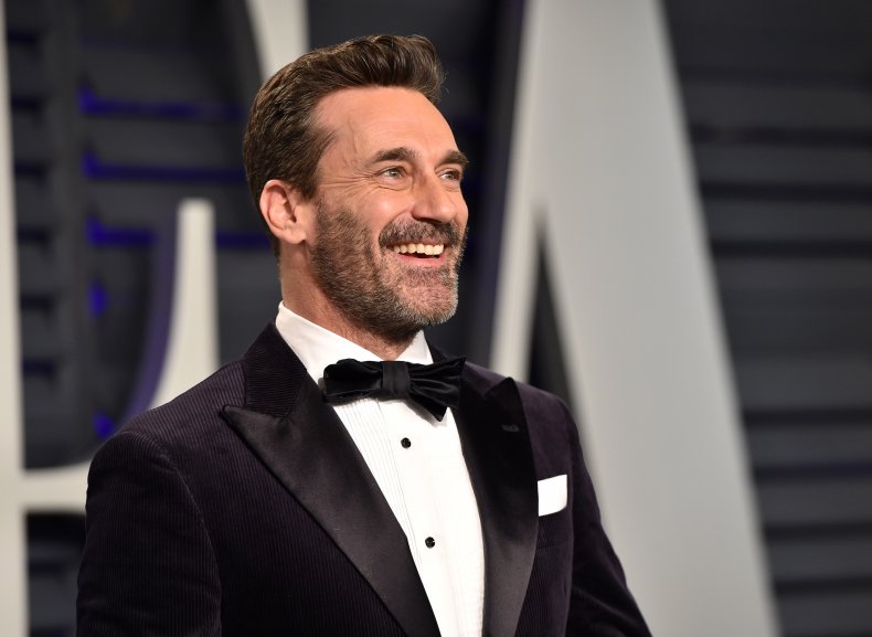 Jon Hamm at Vanity Fair Oscars party