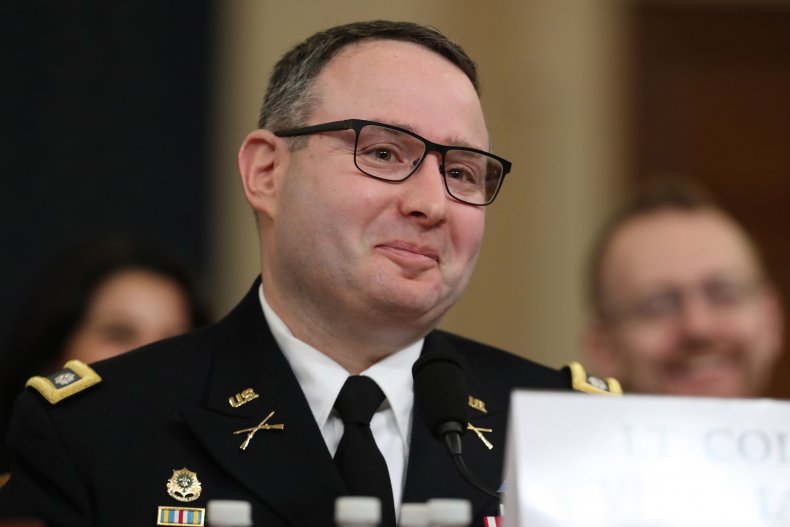 Lt. Col. Alexander Vindman Testifies Before Congress