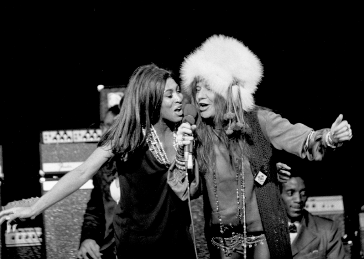 1969: Singing with Tina Turner