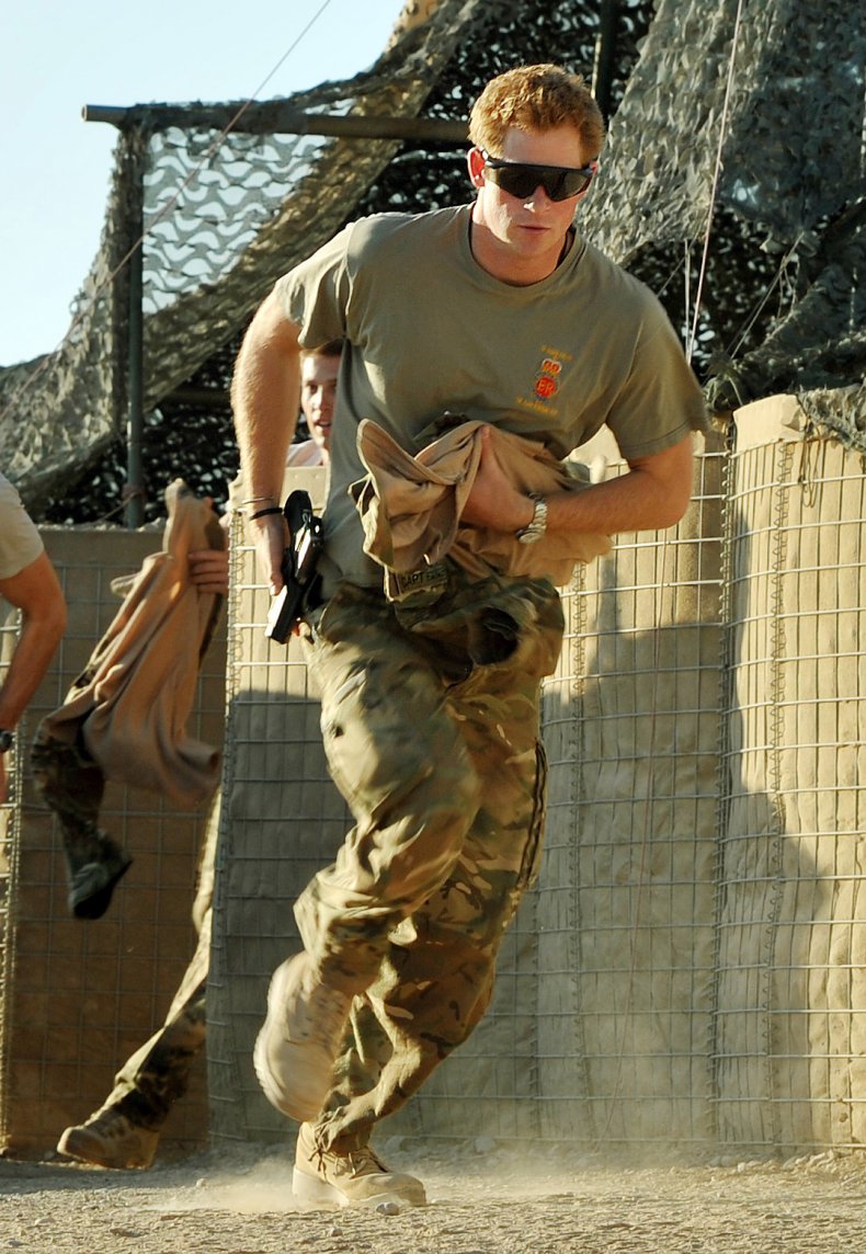 Prince Harry Serves in the Armed Forces