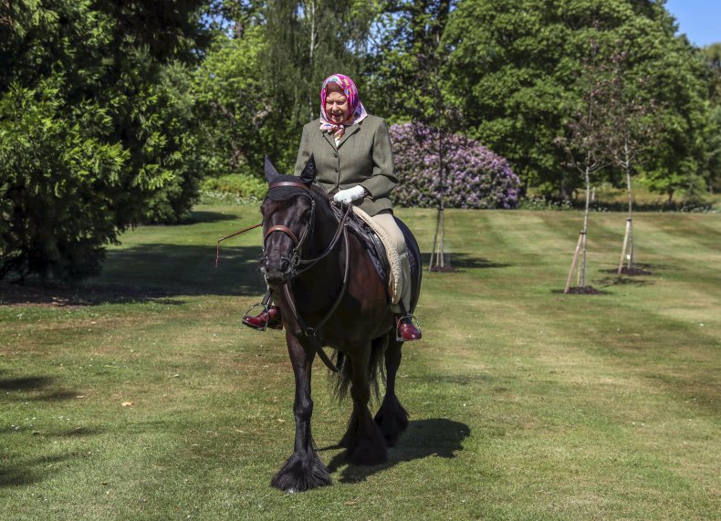 Queen Elizabeth Horse Riding
