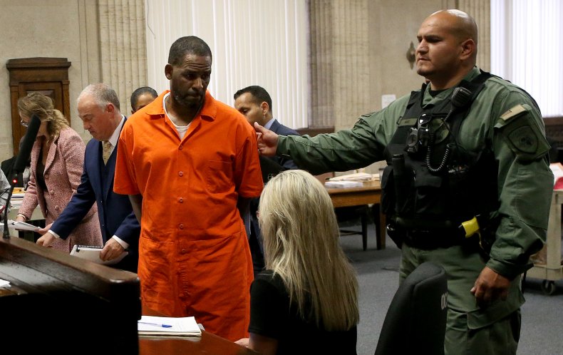 R. Kelly leaves court