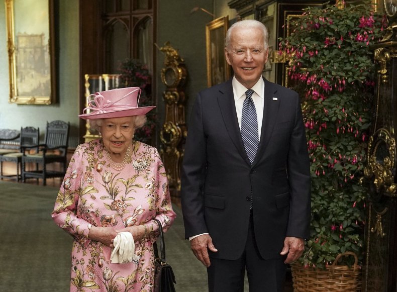 Queen Elizabeth Meets Joe Biden