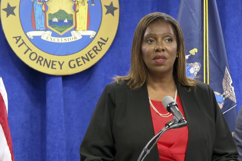 New York State Attorney General Letitia James