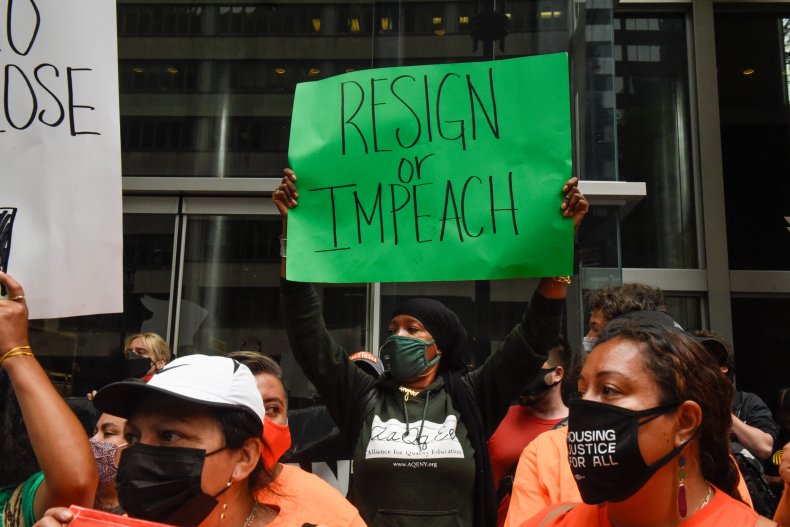 Plane Flies Banner Calling for Cuomo Removal